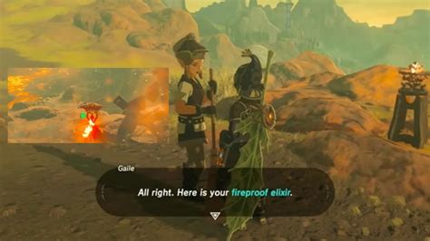 How to get to Goron City without burning in Zelda: Breath of the Wild.